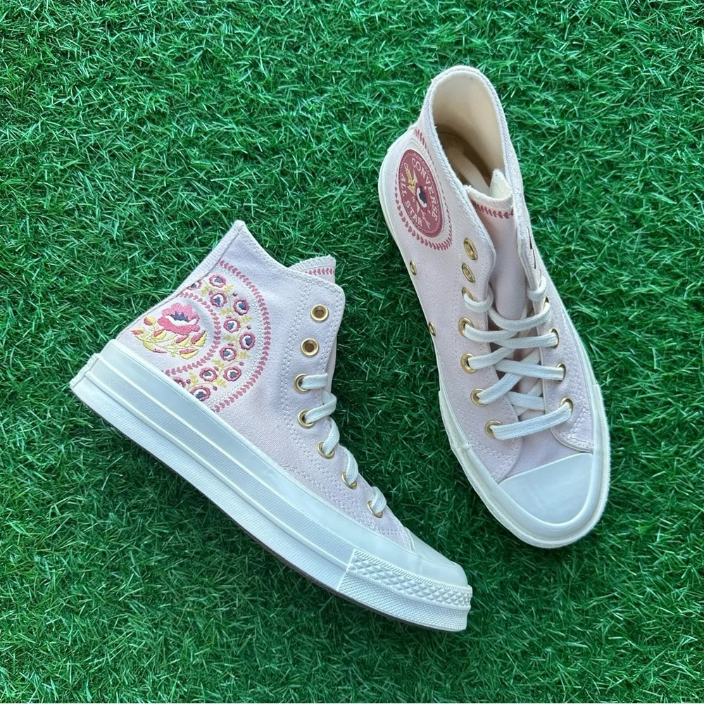 🎁Converse Chuck 70 Hi Blush Hush / Royal Flush - Picture 5 of 10